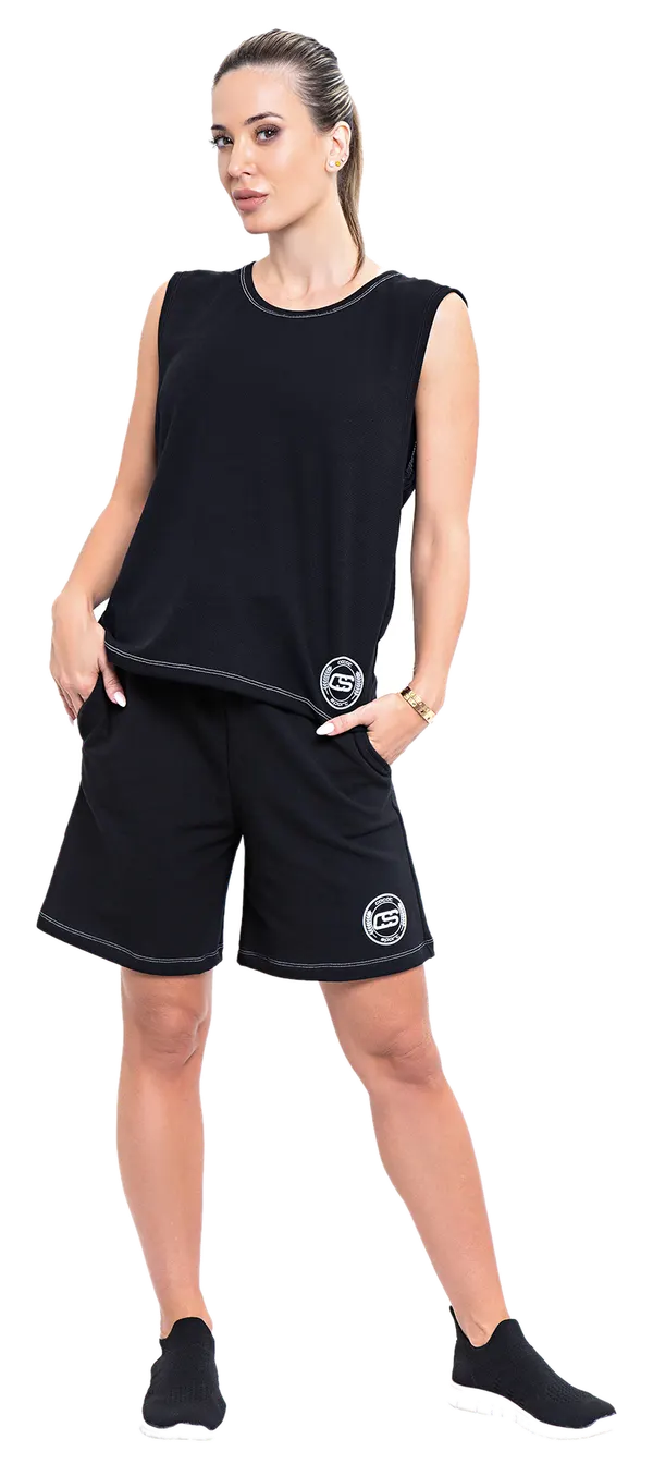 Bermuda Praga Negro Cocot 10163
