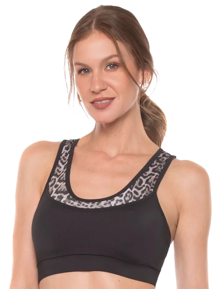 Top Leopardo Negro Cocot 10231