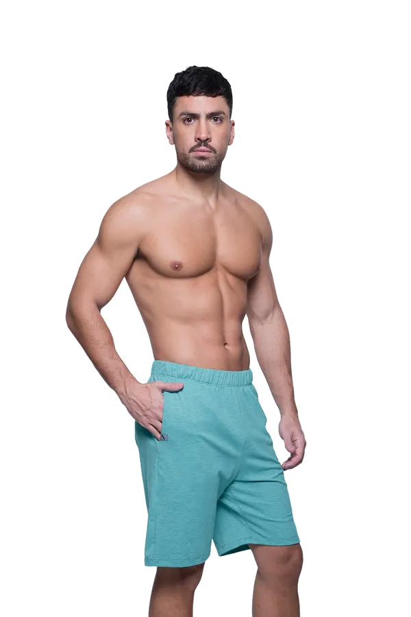Bermuda Pijama Jaspeada Negro o Verde Cocot 11741