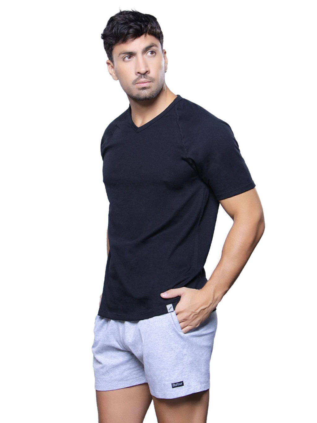 Remera Pijama Jersey Dufour Negro o Blanco Cocot