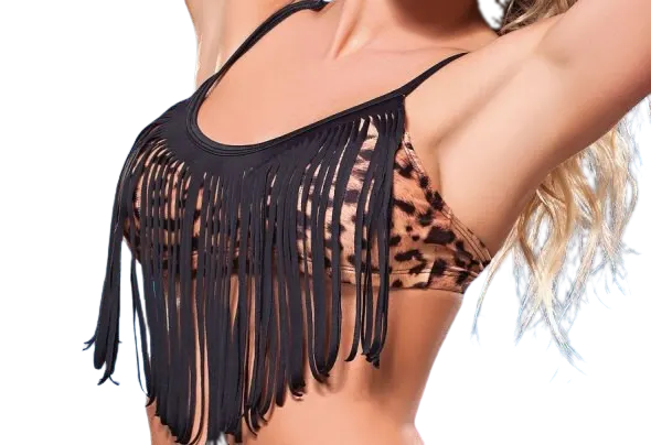 Top Espampado C/Flecos Leopardo 16 Cocot 12610