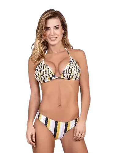Triang C/Volados Estampado Cocot 12662
