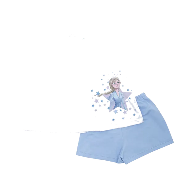 Pijama S/Mangas Frozen Celeste Cocot 20312