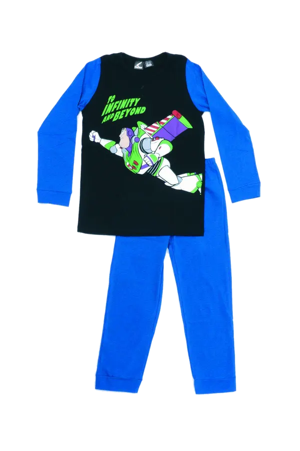 Pijama Nino Manga Larga "Toy Story" Negro Cocot 20503