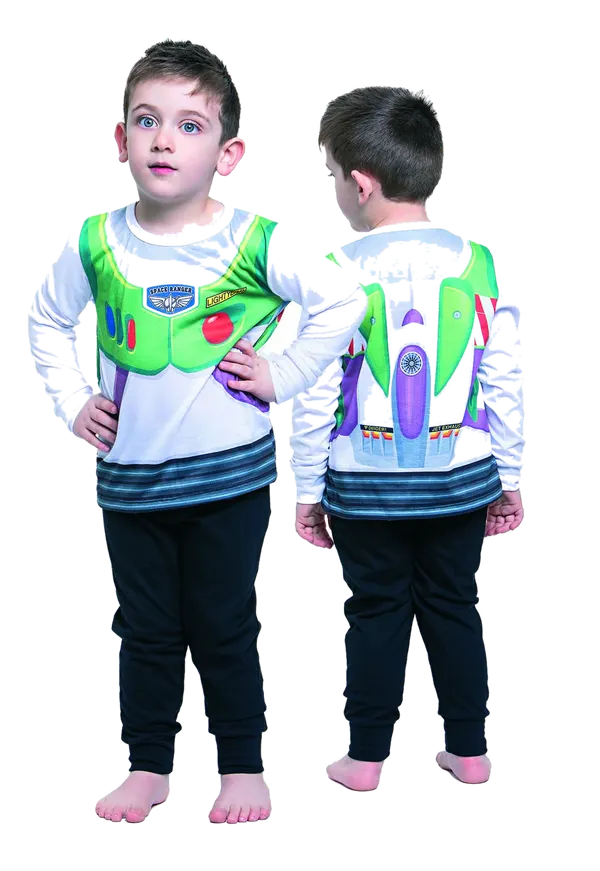 Pijama Disfraz Buzz Nino Blanco Cocot 20519