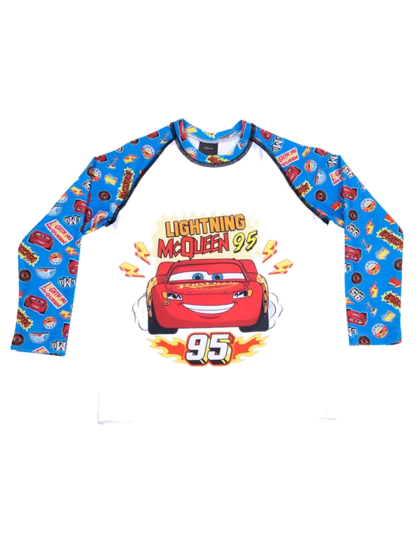 Remera Uv Cars Nene Blanco Cocot 20919