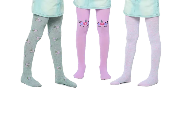 Panty Infantil Algodon Fantasia Surtido Cocot 3541