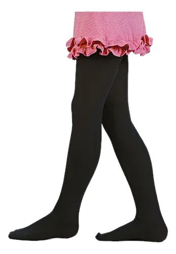 Panty Nina Crilico Negro o Blanco o Bordo o Gris Oscuro o Verde o Azul Marino Cocot 3634