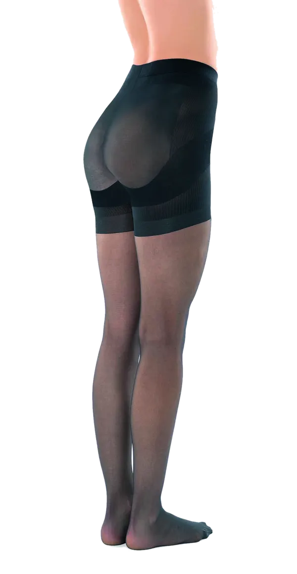 Panty Model Up Modeladora Lycra Negro o Avellana (32) o Tostado (34) Cocot 477