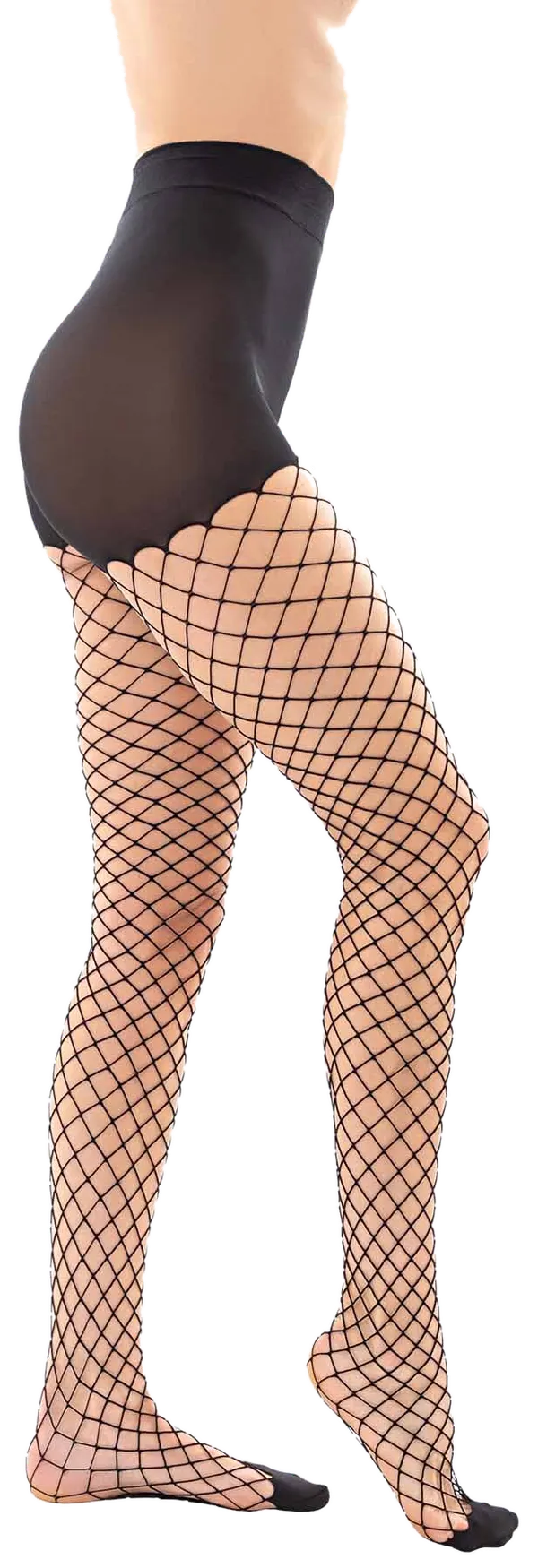 Panty Red Grande Lycra Negro Cocot 494