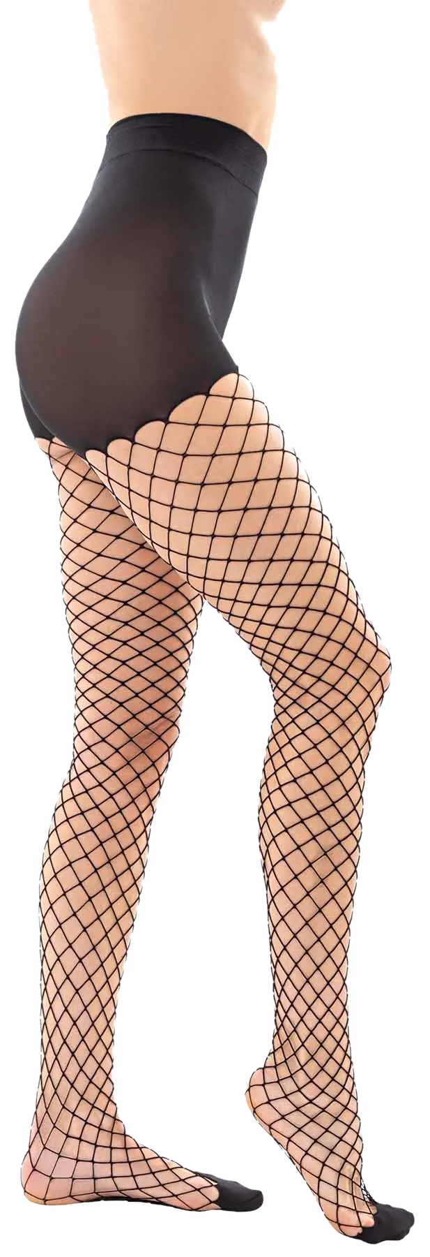 Panty Red Grande Lycra Negro Cocot 494
