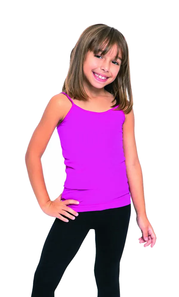 Camiseta Nina Con Bretel Supplex Blanco o Pink o Turquesa o Naranja Cocot 5166