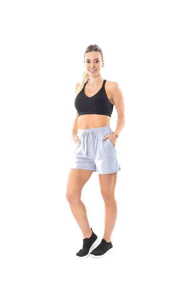Top Armado Alg Lycra Basico Negro o Melange Cocot 5279