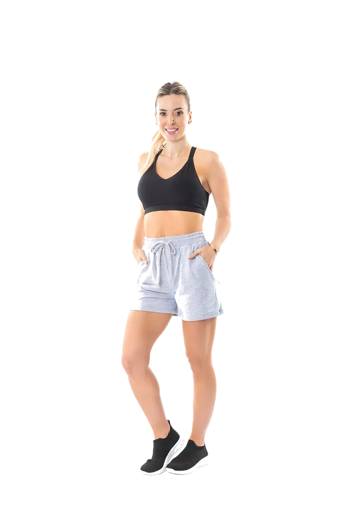 Top Armado Alg Lycra Basico Negro o Melange Cocot 5279