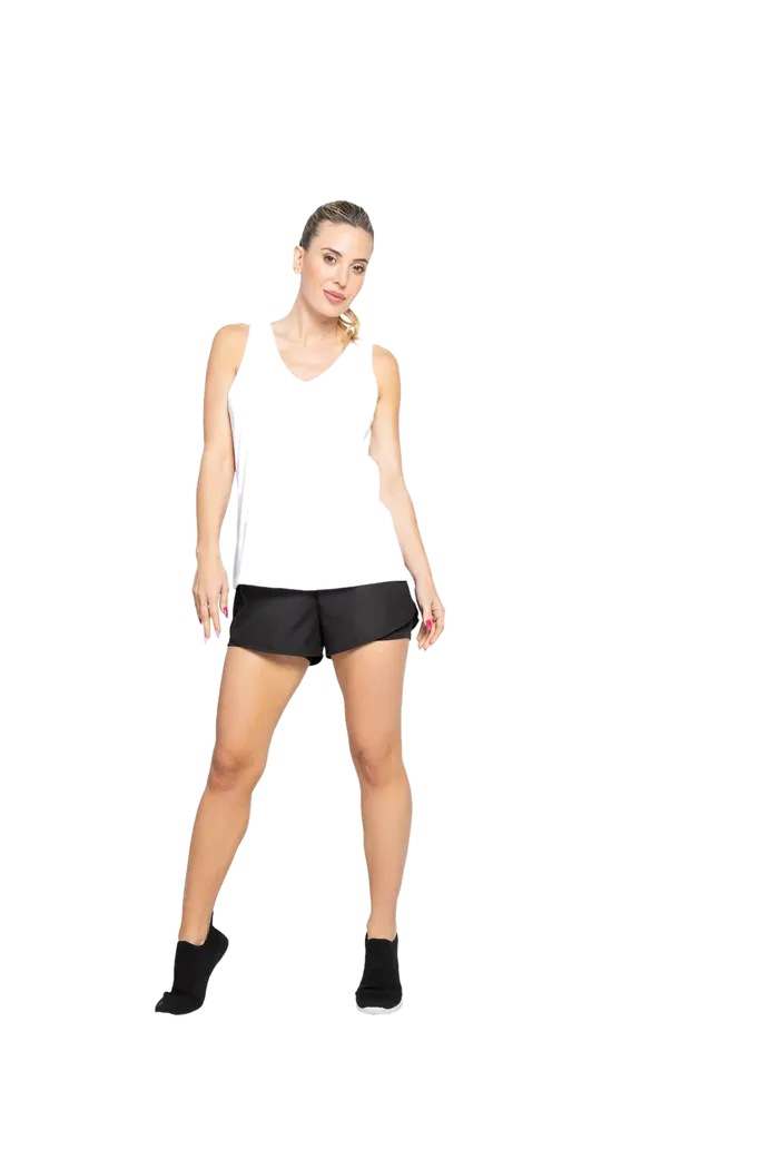 Musculosa Basica Negro o Blanco o Melange Cocot 5281