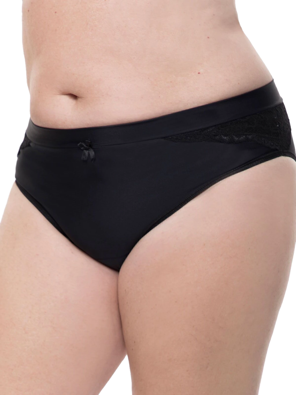 Bombacha Tiro Corto Elegance Negro o Blanco o Avellana (32) Cocot 5568
