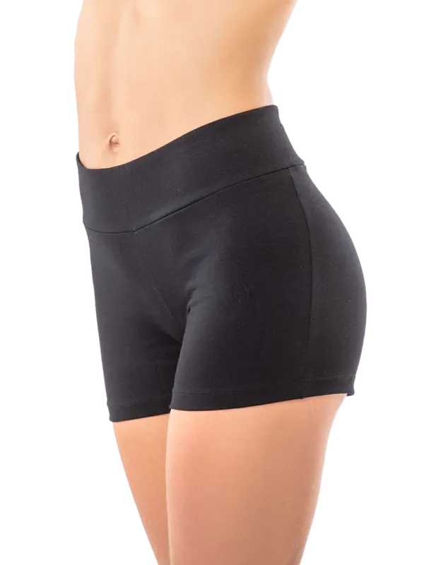 Short Algodon Y Lycra - Boxer De Mujer Negro o Blanco o Melange Cocot 5626