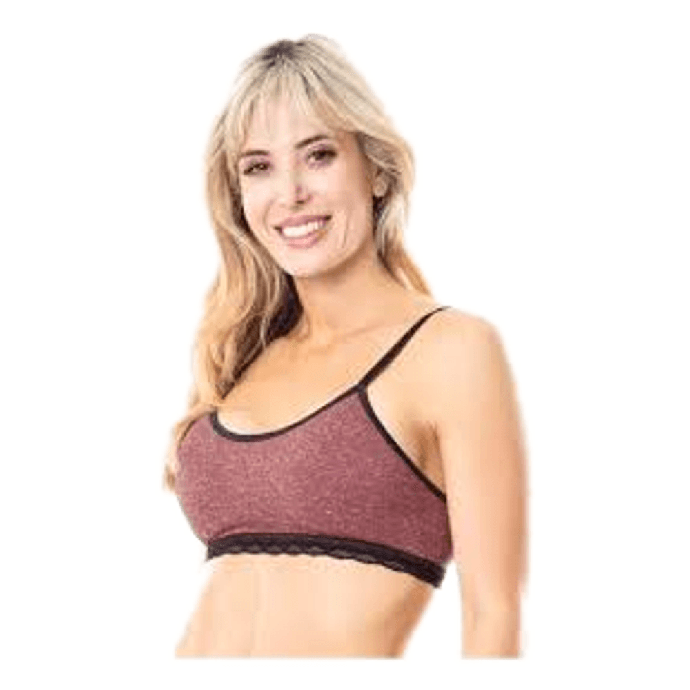 Top Vigore C/Puntilla Negro o Melange o Bordo Cocot 6098