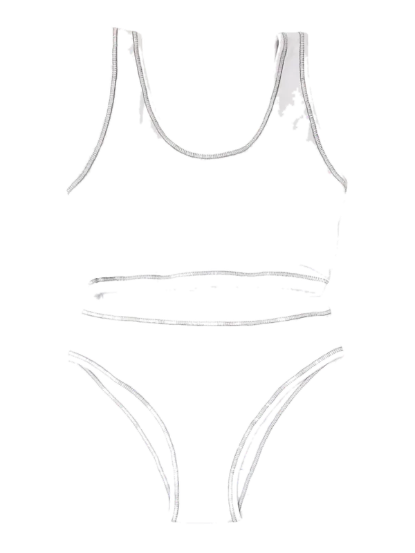 Conjunto Juvenil Blanco o Melange Cocot 6158