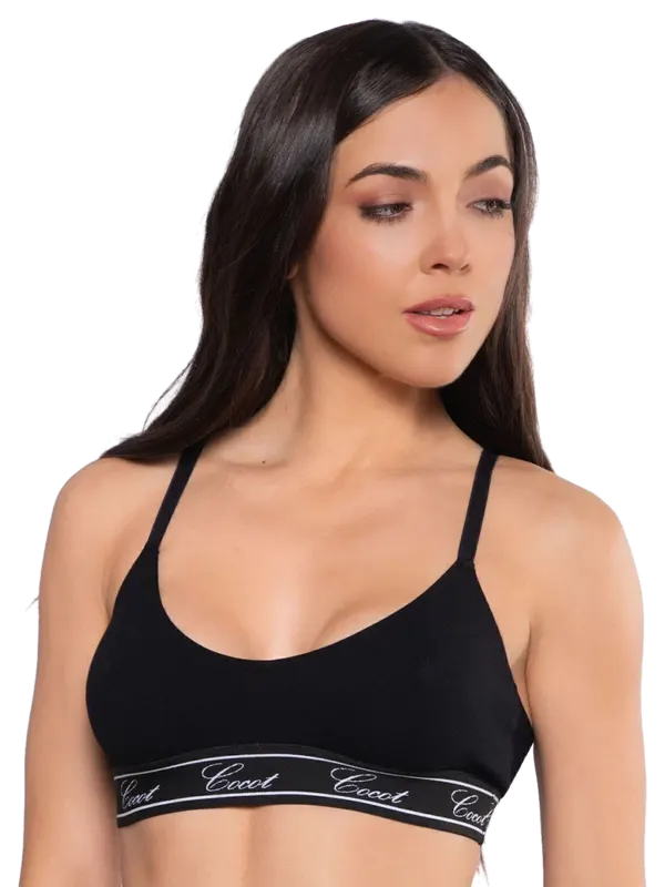 Top Basico Romantic Negro o Blanco o Melange Cocot 6397