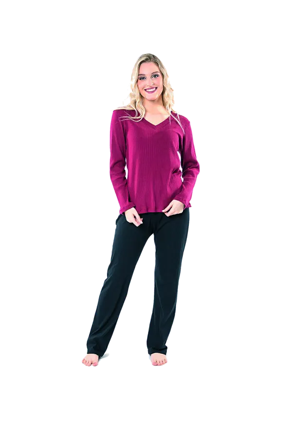 Pijama Morley Bordo Cocot 7398