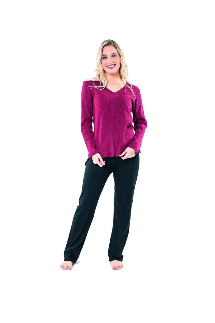 Pijama Morley Bordo Cocot 7398