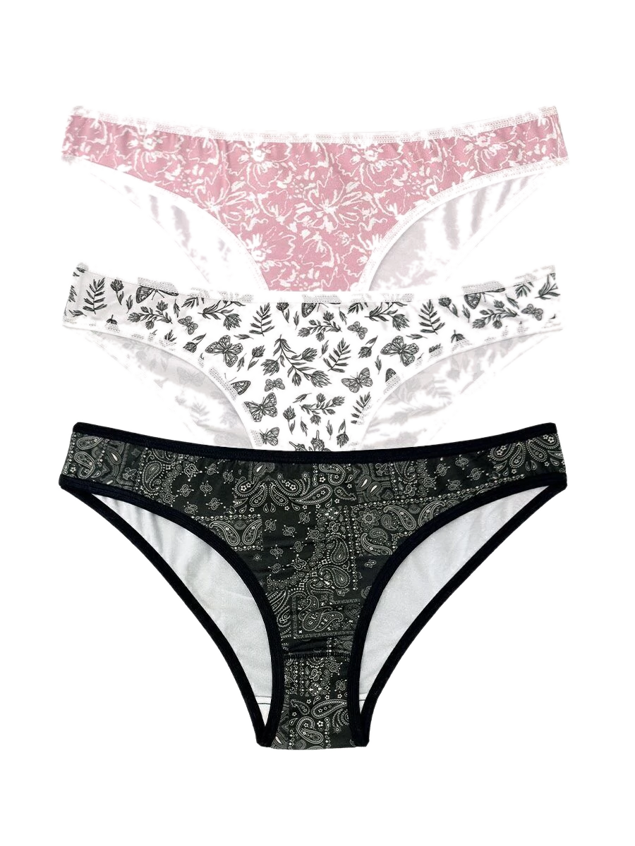 Tiro Corto Estampada Spun Con Lycra - Pack X3 Surtido Cocot 9221