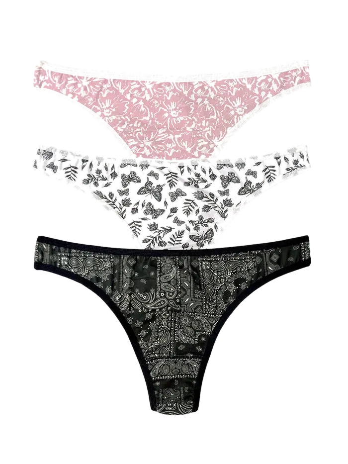 Colaless Estampada Spun Con Lycra - Pack X3 Surtido Cocot 9224