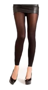 Pantymedia Pies Libres Negro o Blanco o Rosa o Chocolate o Gris Oscuro o Obispo o Turquesa Cocot 929